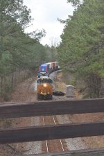 CSX on SB intermodal